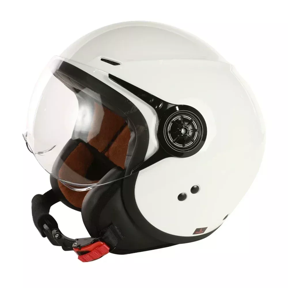 Prima Helmet w/ Shield - Genuine Color Matched White