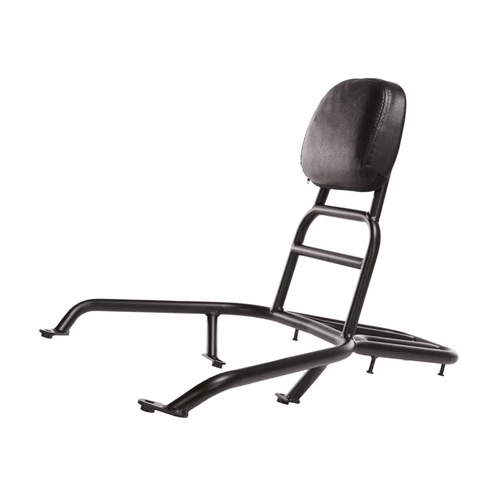Prima Rear Rack (Backrest, Black); Zuma 1252016-2021