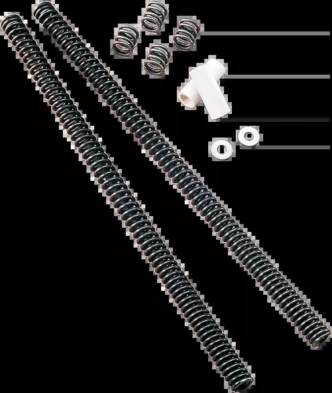 Progressive Suspension 10-1561 Fork Spring Lowering Kit for 1978-13 Harley Electra Glide models