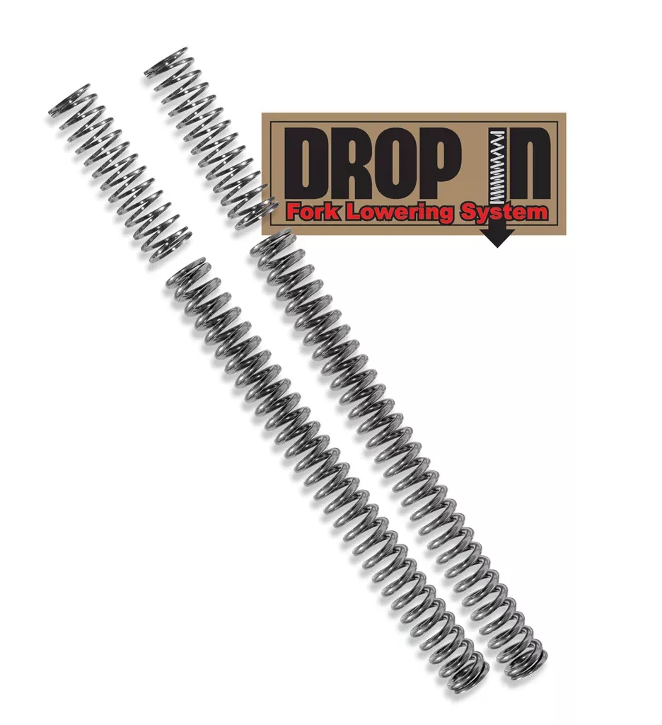Progressive Suspension Drop-In Front Fork Lowering System