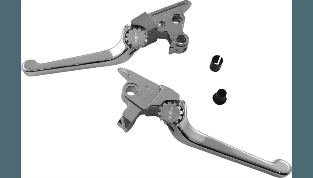 PSR Anthem Adjustable Lever Set for '21-24 Harley Davidson Touring & Trike Models (Not for '23-24 CVO) - Contrast Cut