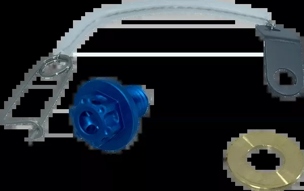 PSR Magnetic Drain Plug – M8 X 1.25 X 12 MM – Blue – Suzuki | Yamaha