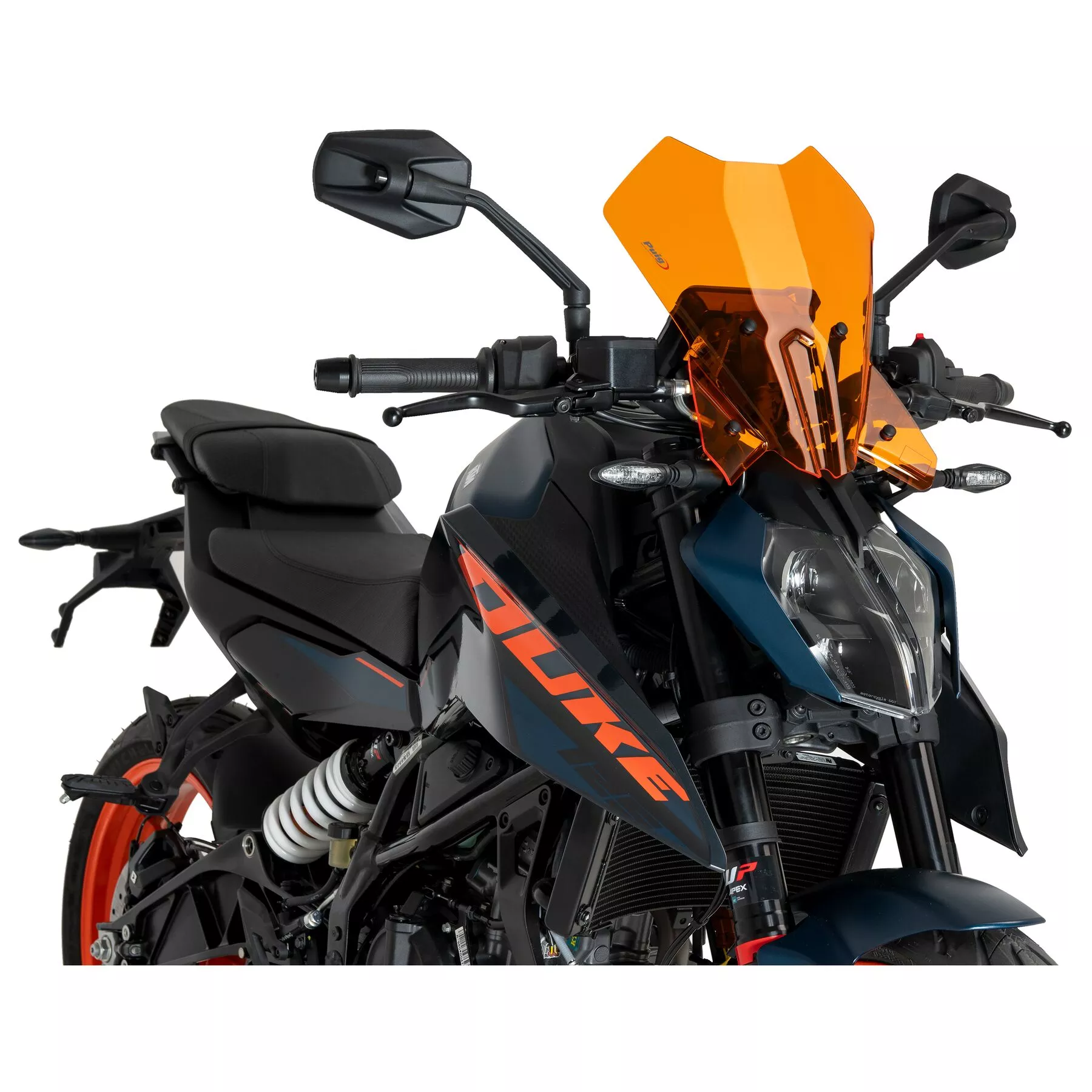 Puig Touring Naked New Generation Windscreen KTM 390 Duke 2024-2025