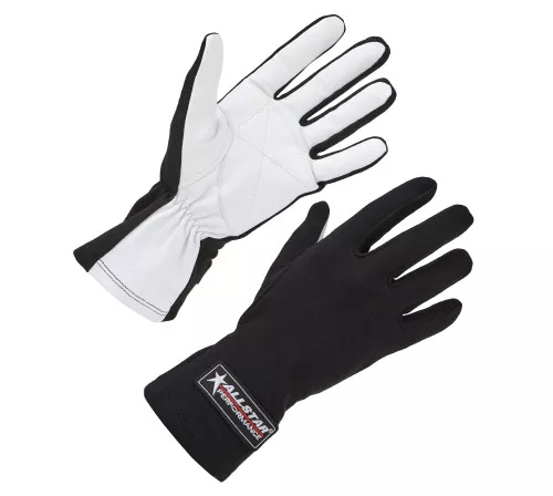 Racing Gloves Non-SFI S/L Black Medium ALL910012