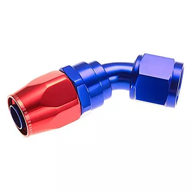 Red Horse Performance 1045-06-1 Hose End Fitting - AN6, Black Finish