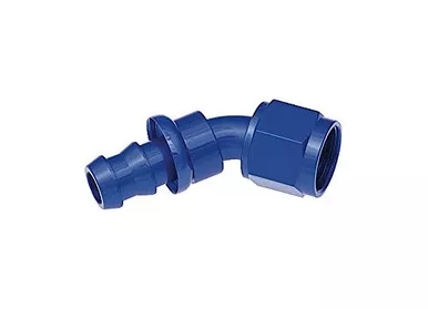 Red Horse Performance 2045-06-1 Hose End Fitting, AN Size, Black Finish