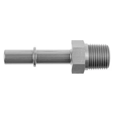 Red Horse Performance 813-06-06-5 3/8" EFI Push On to 3/8" NPT - Clear