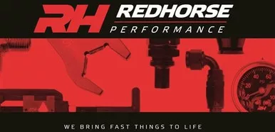 Red Horse Performance 993-04-3 Anodized Hose Finisher - Red