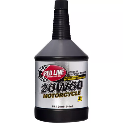 Red Line 20W60 Motorcycle Oil - 1QT