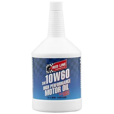 Red Line Full Synthetic Motor Oil 10W-60 1 Qt - 11704