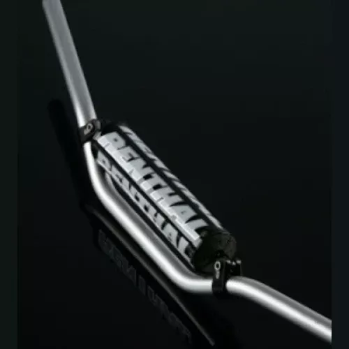 Renthal 722-01-SI-01-185 MX Enduro High Bend Handle Bar for Honda CR – Silver