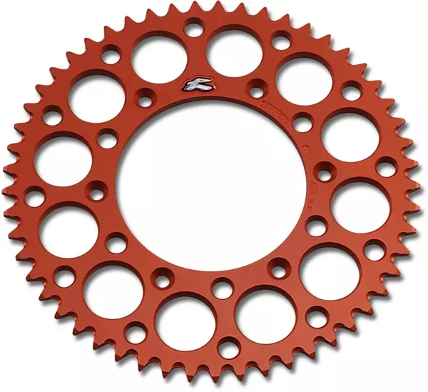 Renthal Rear Sprocket – Aluminum – 53 Tooth – Orange