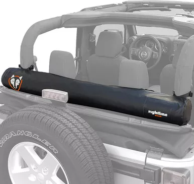 Rightline Gear 100J78-B For Jeep Soft Top Window Storage Bag , Black