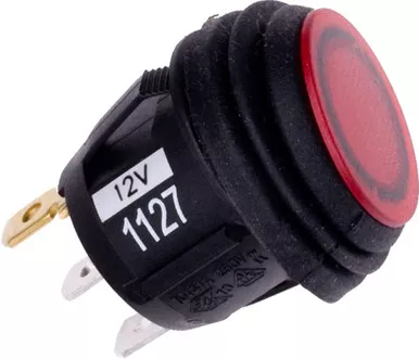 Rigid Industries 40191 Lighted Rocker Switch in Red