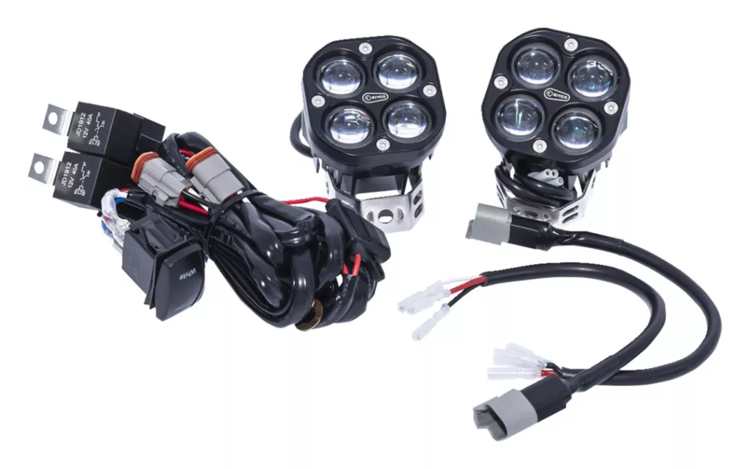 Rivco LED White / Green Dual Color Square Pod Lights