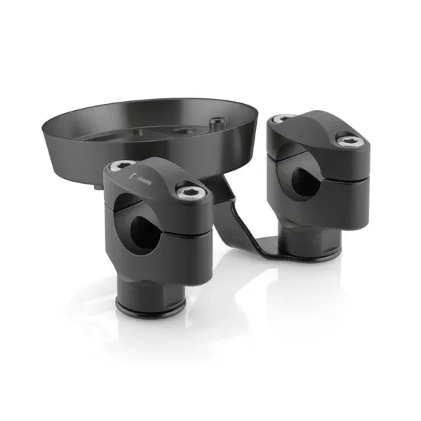 Rizoma Upper Riser Clamps For Conical Handlebars