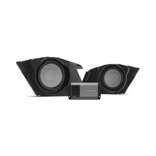 Rockford Fosgate Dual 10" Saddlebag Subwoofer Kitfor 2014-Up Harley Touring*