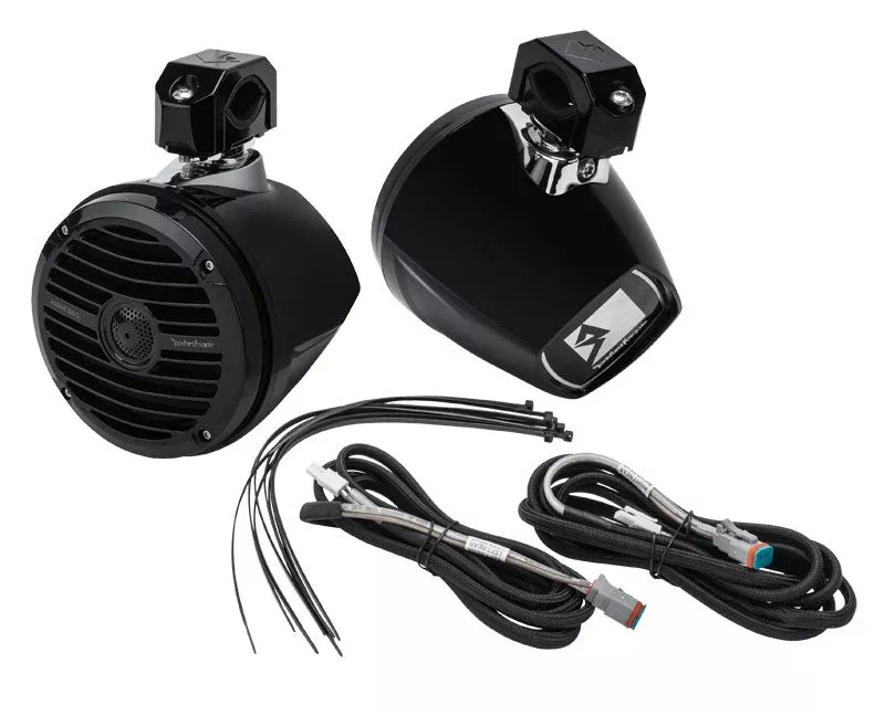 Rockford Fosgate MOTO-REAR2 Add On Rear Speaker Kit YXZ Stage 2-3 Kits