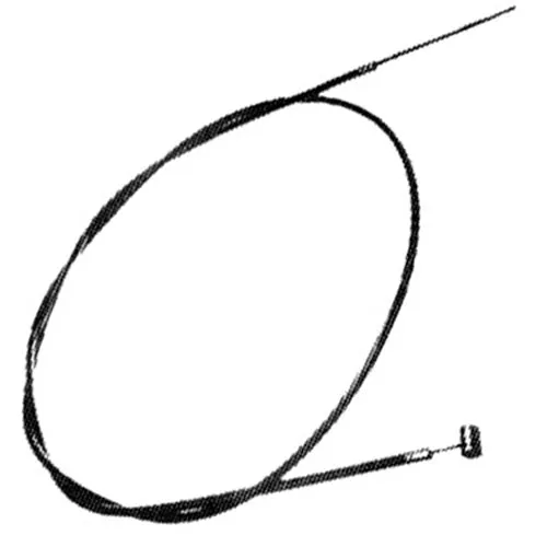 Rotary Mini Bike Throttle Control Cable