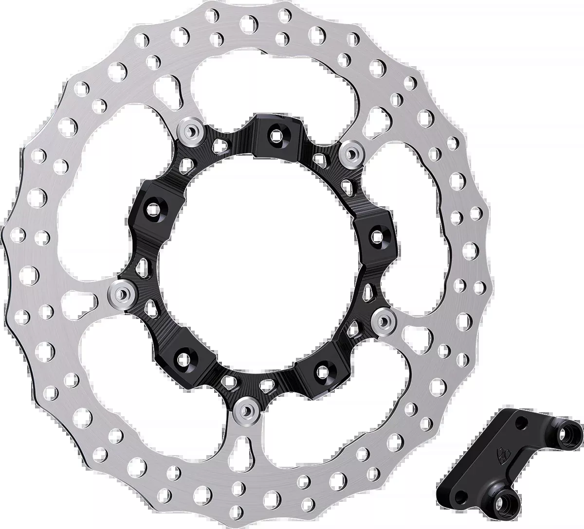 Rotor 14" - Front Left - Black