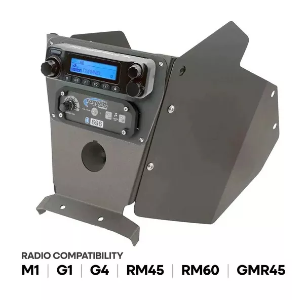 Rugged Radios Mounting Kit with Multi Mount and Side Panels Can-Am Maverick X3 2017-2026