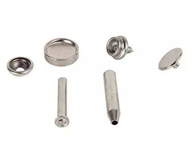 RV Designer A304 Window Covering Hardware Snap Kit with Tools and Fasteners, 6Pk
