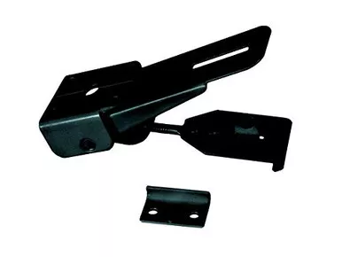 RV Designer E314 Camper Latch, Folding, Black, Exterior Hardware
