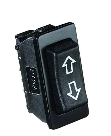 RV Designer S125 Rocker Switch 20 Amp Continuous 40 Amp Peak Black