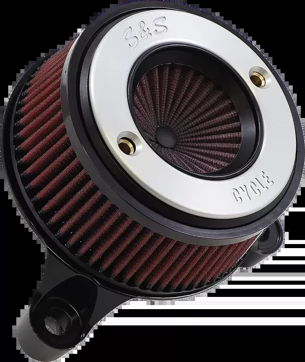S&S Cycle Air Stinger Stealth Air Cleaner Kit - Chrome Ring