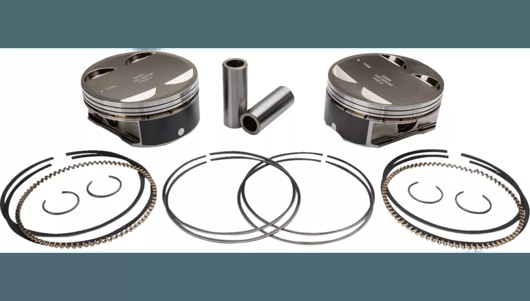 S&S Cycle Big Bore Piston Kit for 131" M8 Big Bore Kits - +.010