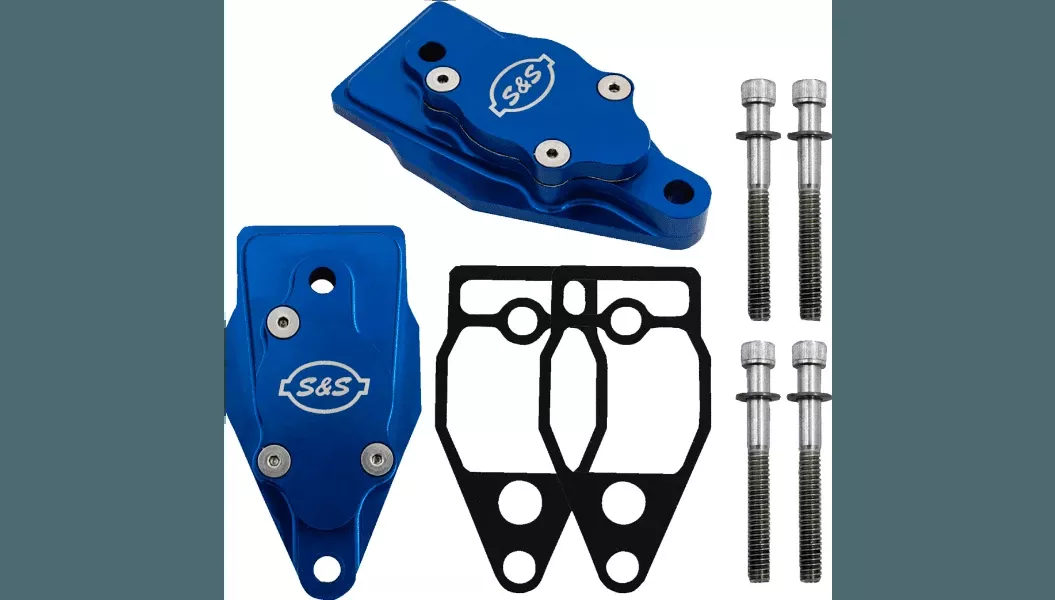 S&S Cycle Billet Head Breather Kit for '99-'17 Harley Davidson Twin Cam Models