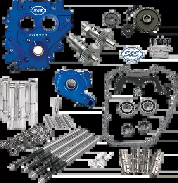 S&S Cycle Cam Chest With Plate Kit – 585GE – Easy Start Cams – Twin Cam