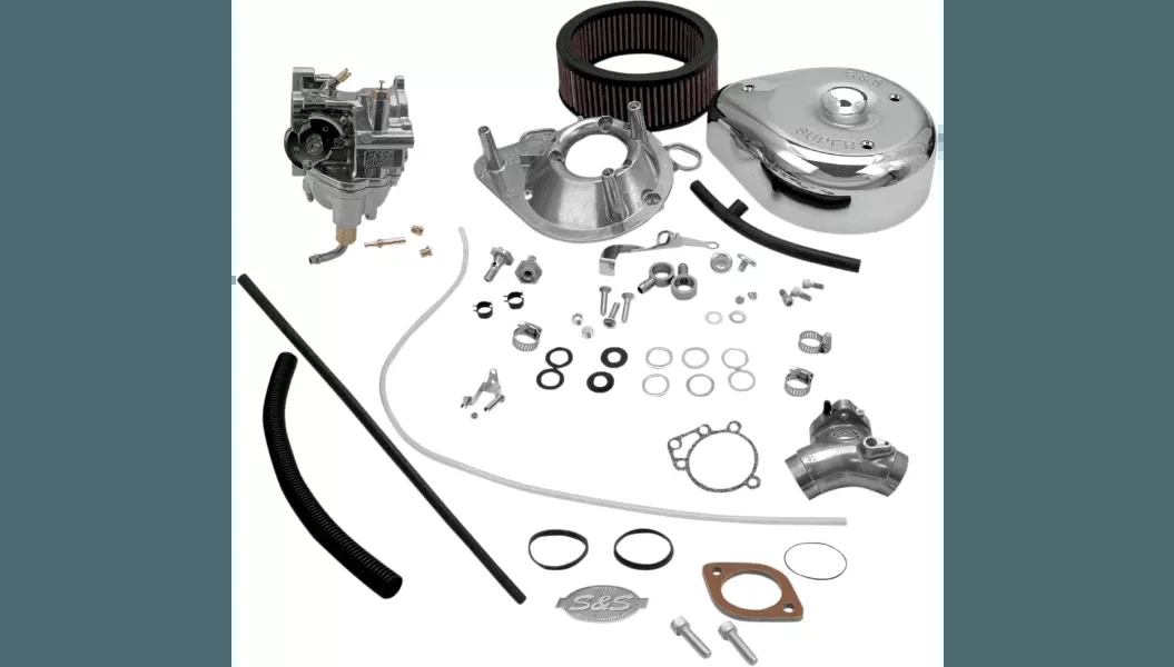S&S Cycle Super E Carburetor Kit for Harley Davidson Twin Cam Models '99-05