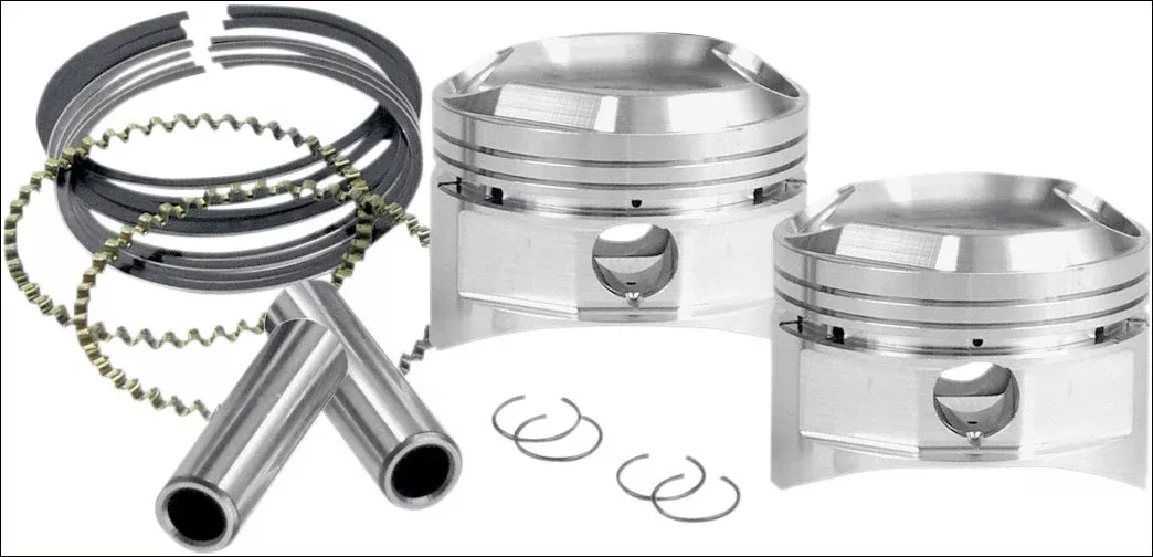 S&S Cycle Super Stock + .020" Pistion Kits 3 5/8 Bore Head Big Twin Evolution