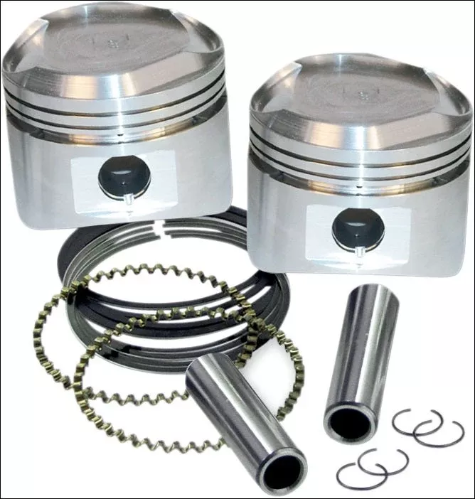 S&S Cycle Super Stock Standard Pistion Kits 3 1/2 Bore Head Big Twin Evolution