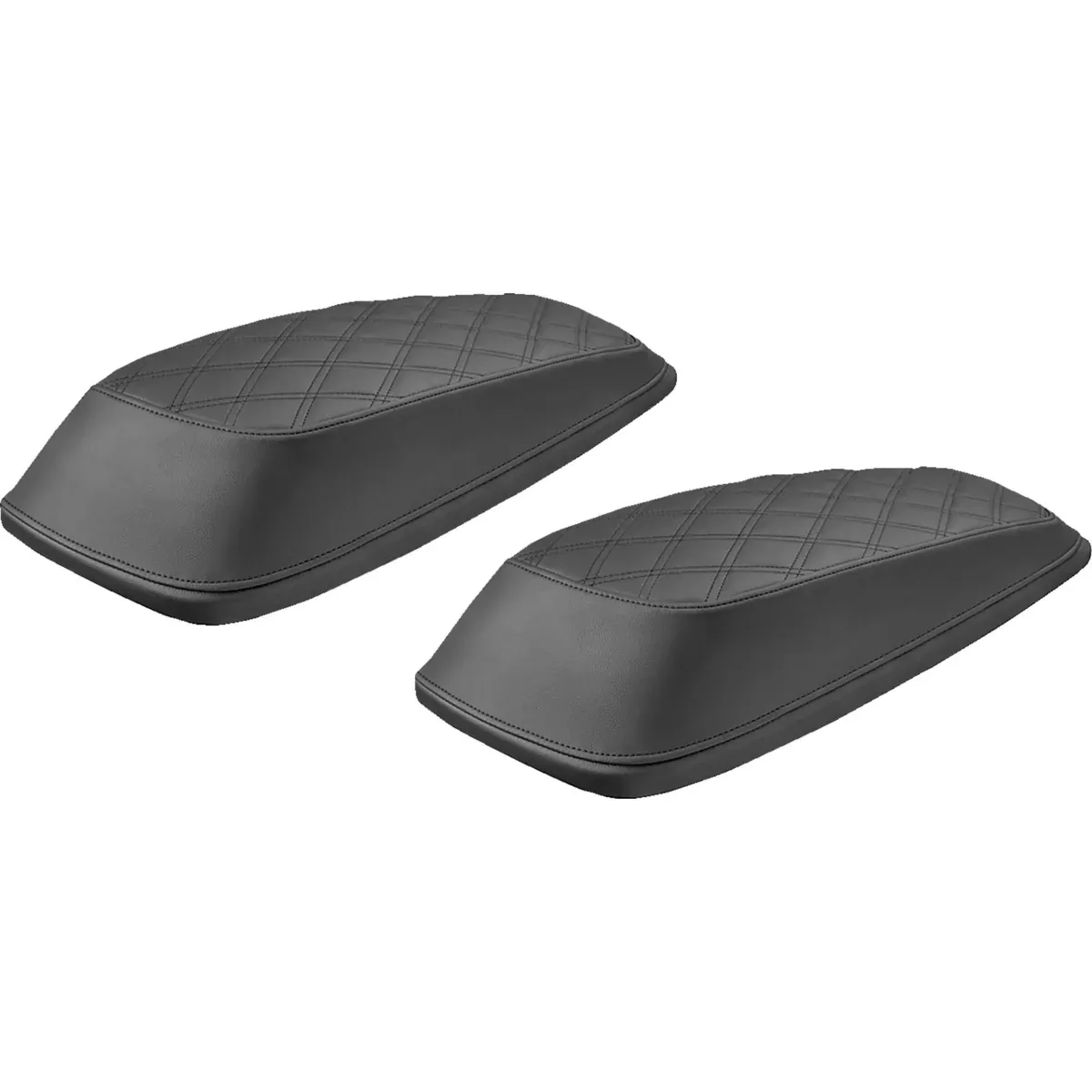 Saddlemen Bagger Lid Covers Lattice Stitch – L870-93-LS For Harley Touring 1993-2013