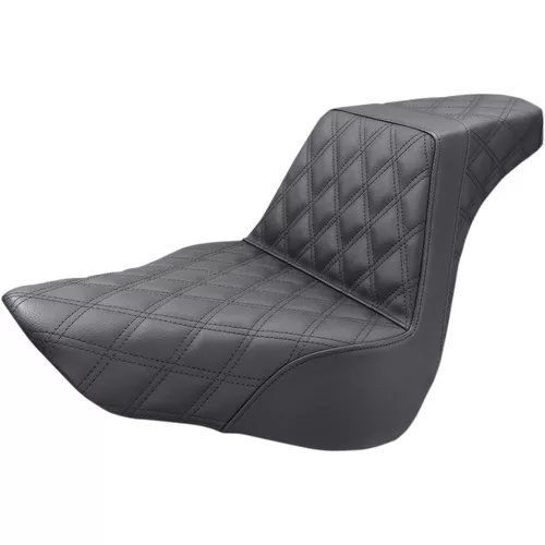 Saddlemen Full LS Step-Up Seat for 2018-2024 Harley Softail Fat Boy - Black