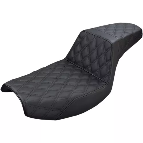 Saddlemen Full LS Step Up Seat for Harley FXR - Black