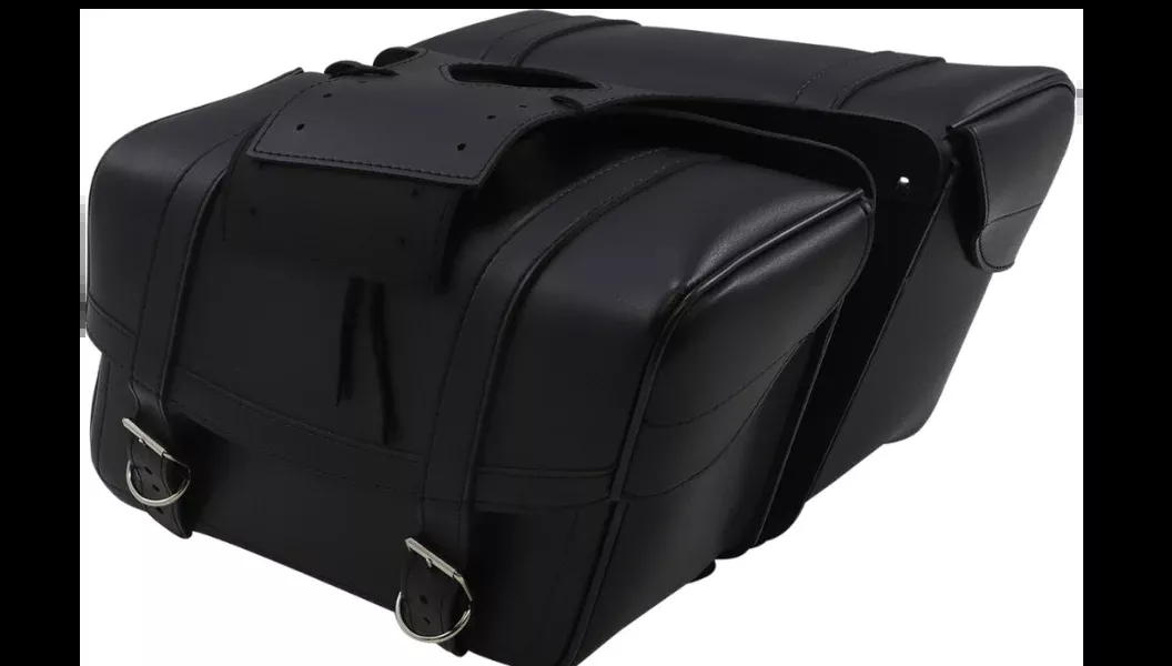 Saddlemen Highwayman Classic Slant Style Throw-Over Large 15" Univ Saddlebags