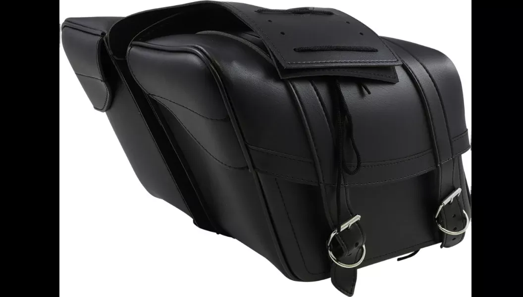 Saddlemen Highwayman Classic Slant Style Throw-Over Medium 13" Univ Saddlebags