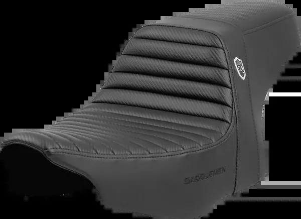 Saddlemen Pro Series SDC Performance Seat - W/O Backrest - Tuck-N-Roll - FLH/FLT '23-'24