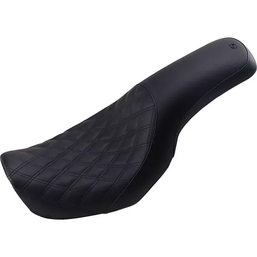 Saddlemen Profiler Seat for 2006-2017 Harley Dyna FXD - Lattice Stitch