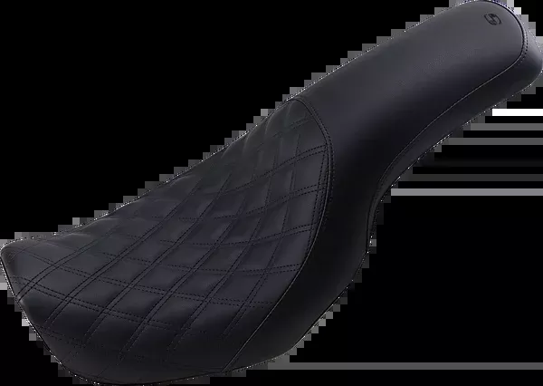 Saddlemen Profiler Seat – Front Lattice/Rear Smooth – Black – FL/FX ’06-’17