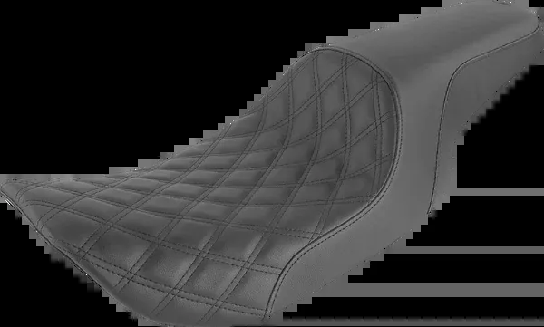 Saddlemen Profiler Seat – Front Lattice/Rear Smooth – Black – FLHR/X ’97-’07