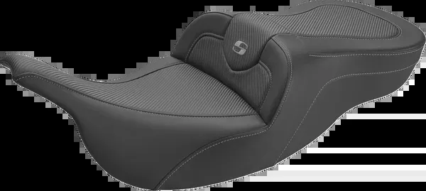 Saddlemen Roadsofa™ Seat – Carbon Fiber – Without Backrest – ’97-’07 FL