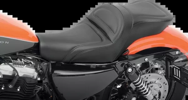 Saddlemen Seat – Explorer™ – Without Backrest – Stitched – Black – XL ’04-’22