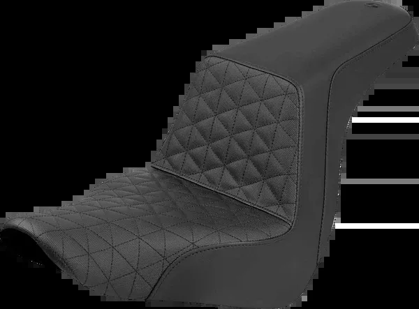 Saddlemen Step-Up Seat – Tri-Gripper – Black – FXLR/FLSB ’18-’25
