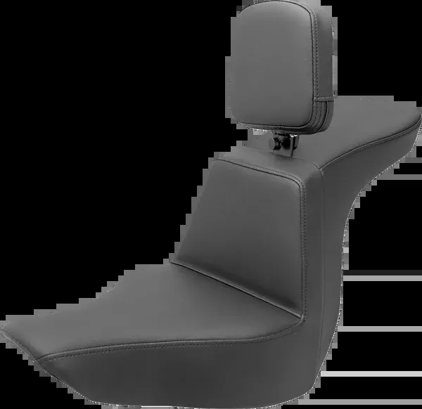 Saddlemen Tour Step-Up Seat – Rider Backrest – Plain – FLSB/FXLR ’18-’24