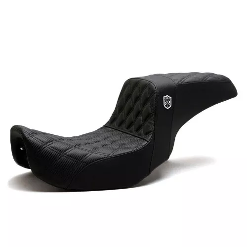 San Diego Customs Pro Series Performance Gripper Seat for 2006-2017 Harley Dyna - Customizable