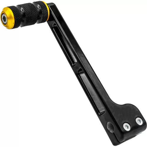 Santoro Once Bitten Twice Tight Performance Shift Lever for 1986-2023 Harley Touring - Blue